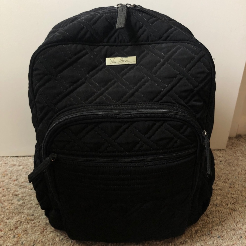 Black Very Bradley Campus Backpack